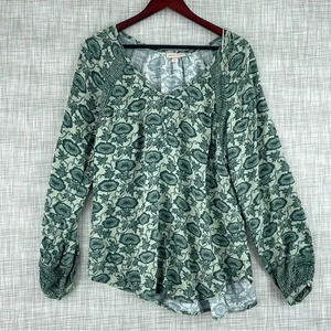 Knox Rose Womens Size S long sleeve Blouse 2311